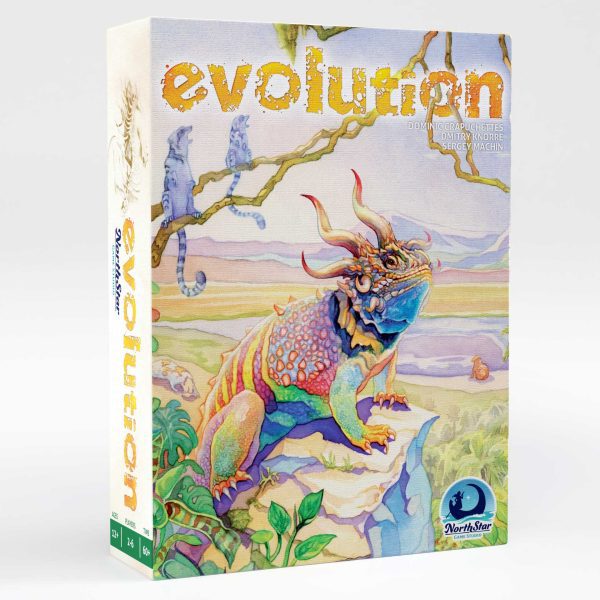 evolution card game box